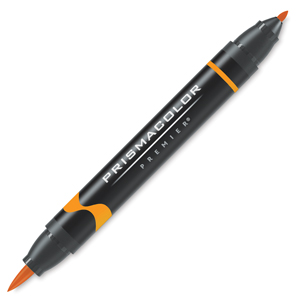 Double-Ended Brush Tip Marker