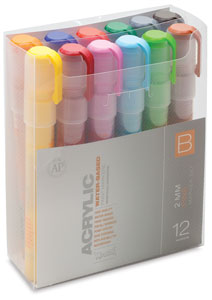 Set B, Fine Point, Set of 12