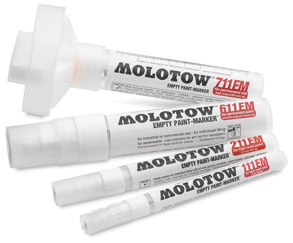 Molotow Empty Markers