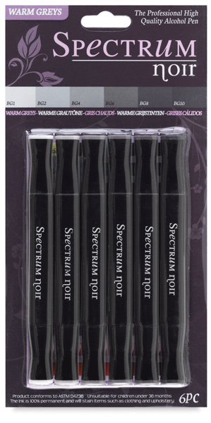 Warm Grays, Set of 6