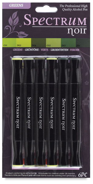 Greens, Set of 6
