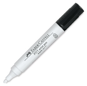 Big Artist Pen, White