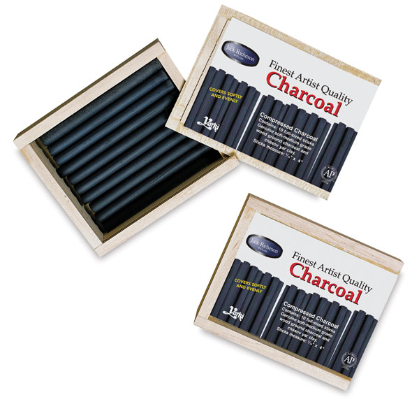 Pressed Charcoal, Box of 10