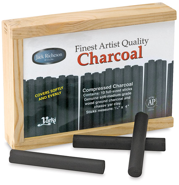 Pressed Charcoal, Box of 10