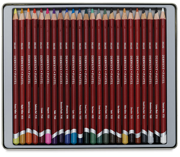 Pastel Pencils, Set of 24