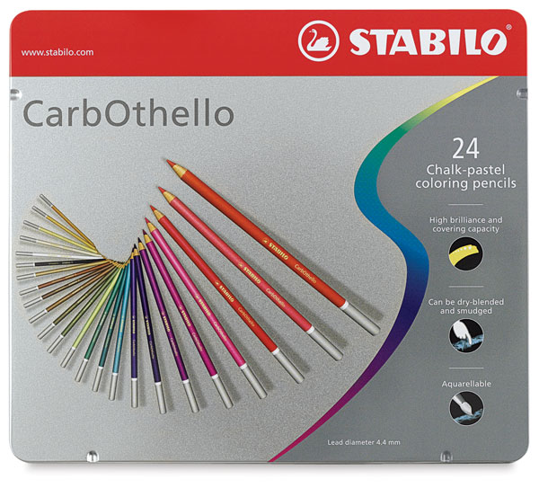 Pastel Pencils, Set of 24