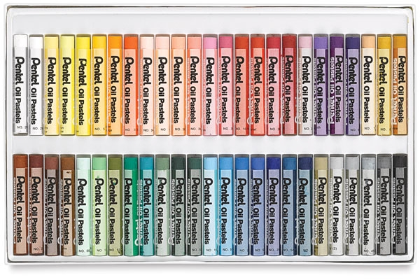 Oil Pastels, Set of 50  NEW! 