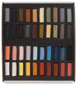 Set of 40, Portrait Colors, Half-Sticks