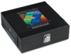 Set of 60, Ebony Wood Box, Half-Sticks