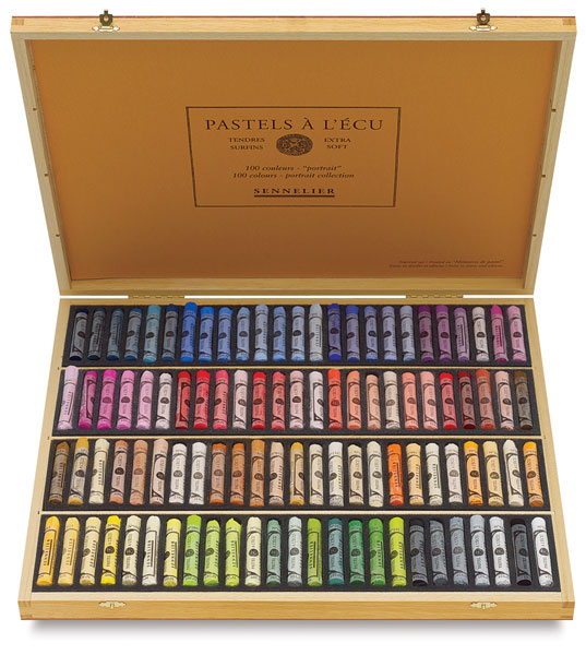 Wooden Box Set of 100 Portrait Colors