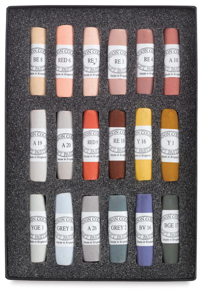 Set of 18, Portrait Colors
