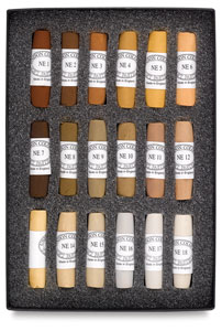 Set of 18, Natural Earth Colors