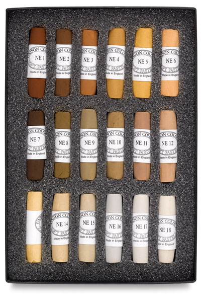 Set of 18, Natural Earth Colors