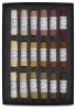 Set of 18, Earth Tones