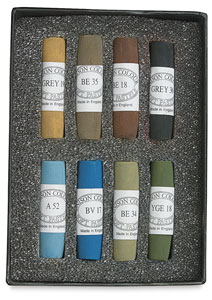 Set of 8, Portrait Eye Colors