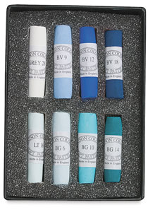 Set of 8, Tropical Ocean Colors