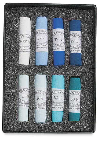 Set of 8, Tropical Ocean Colors