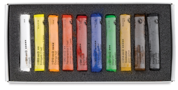 Set of 10, Assorted, Cardboard Box