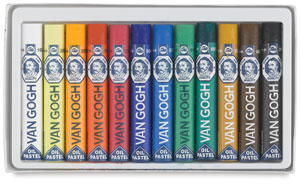 Oil Pastels, Set of 12 Oil Pastels, Set of 12