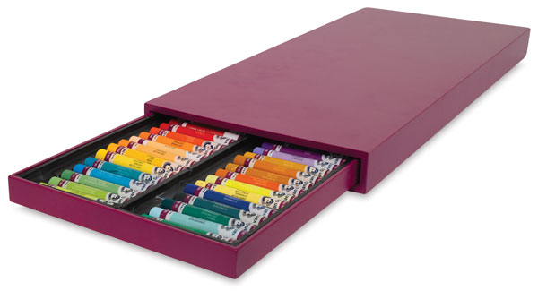 Oil Pastels, Luxury Wood Box Set of 60