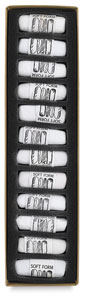 Off White, Set of 12&nbsp;&nbsp;&nbsp; NEW! 