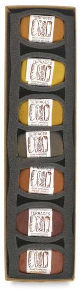 Set of 7, Earth Tones
