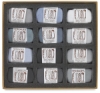 Gray Colors, Set of 12