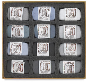 Gray Colors, Set of 12