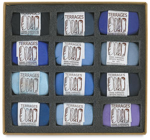 Blue Colors, Set of 12