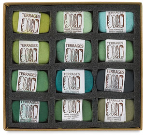 Green Colors, Set of 12