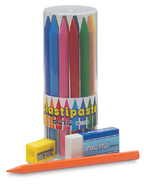 Set of 12 Plastipastel Sticks