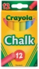 Crayola Multi-Colored Chalk, Set of 12