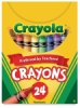 Regular Crayon Set, Set of 24