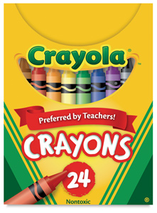 Regular Crayon Set, Set of 24