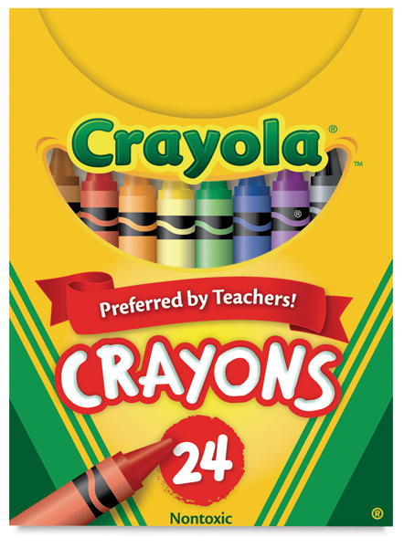 Regular Crayon Set, Set of 24