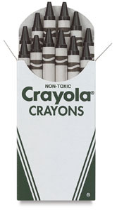 Black Crayons (Bulk)