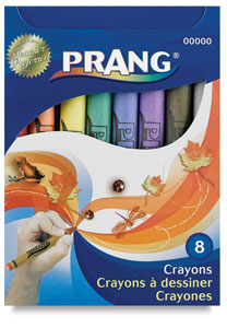 Prang Crayons, Set of 8 Prang Crayons, Set of 8