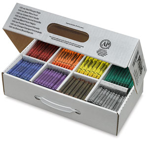 Master Pack of 800 Crayons, 100 of Each