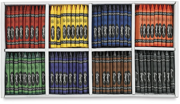 Set of 800 Pieces, 100 Each of 8 Colors