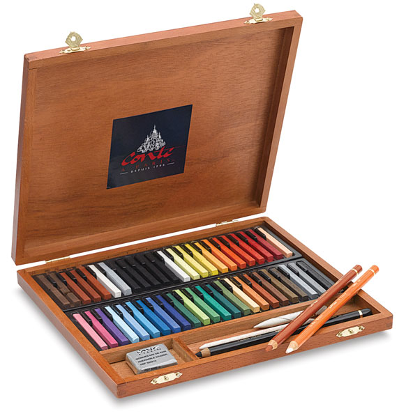 Wood Box Set of 48