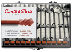 Box of 12, Sanguine XVIII Century