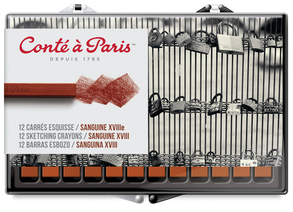 Box of 12, Sanguine XVIII Century
