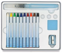 Pentel Aquash Watercolor Crayon Set