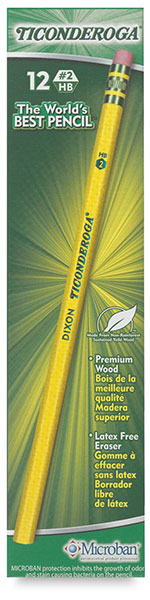 Dixon Ticonderoga Pencils, Box of 12