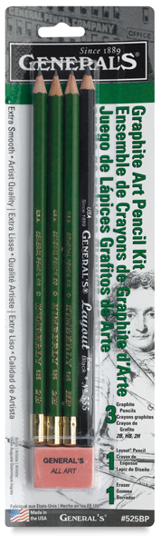Set of 4 Pencils
