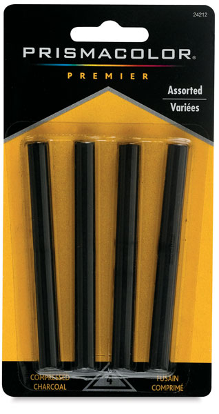 Compressed Charcoal, 4 Pack