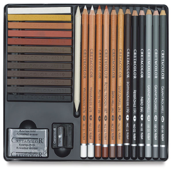 Intermediate Drawing Set, with 27 Pieces