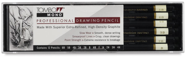 Drawing Pencils, Set of 12