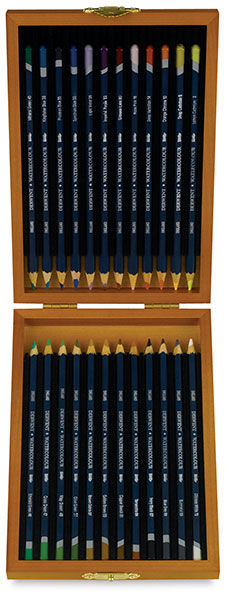  NEW!  Hardwood Box Set of 24