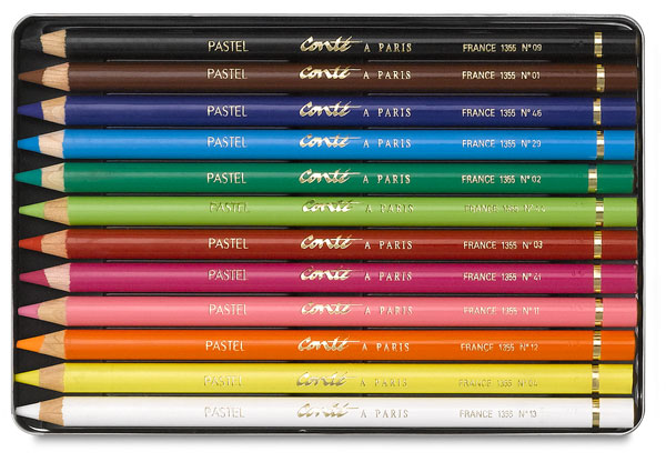 conte drawing sticks